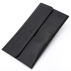 Grainy Leather Wallet Bifold Ultrathin